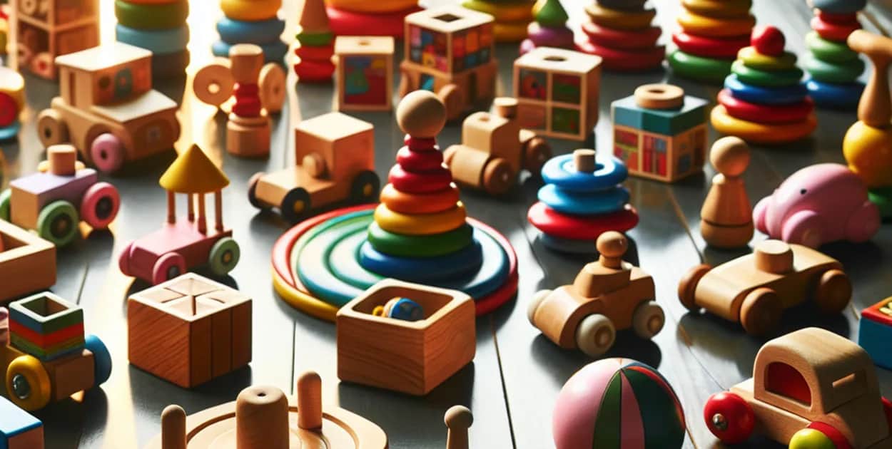 Drewniane zabawki sensoryczne: Jak wspierać rozwój i dbać o bezpieczeństwo?