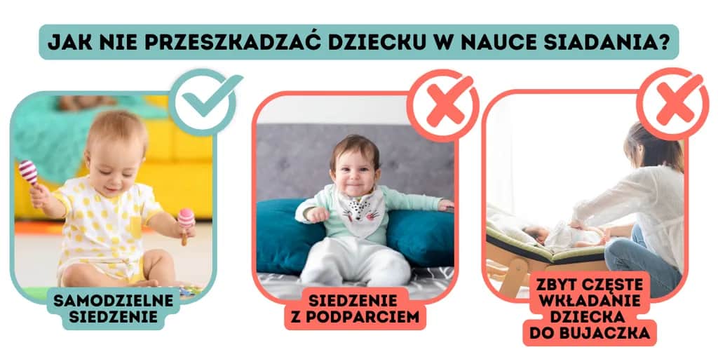 Kiedy dziecko siada? Etapy, wsparcie i sygnały gotowości