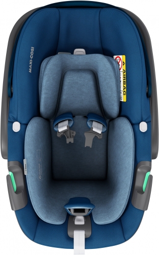 7F701CD1 A0C3 4585 8B49 217917F80C0E - Maxi Cosi Pebble 360 i-Size - obrotowy fotelik samochodowy, zestaw z bazą ~0-13 kg kolor Essential Blue